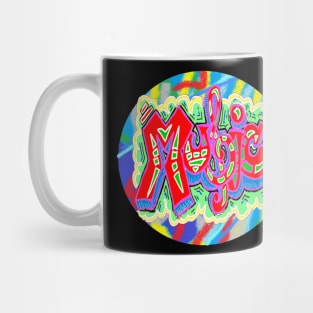 spray red music 2 Mug